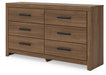 Broachmyn Dresser and Mirror - Furniture House (VA)