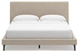 Cielden Upholstered Bed with Roll Slats - Furniture House (VA)