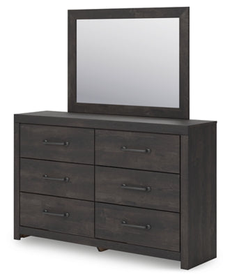 Hollivern Dresser and Mirror - Furniture House (VA)