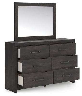 Hollivern Dresser and Mirror - Furniture House (VA)