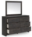 Hollivern Dresser and Mirror - Furniture House (VA)