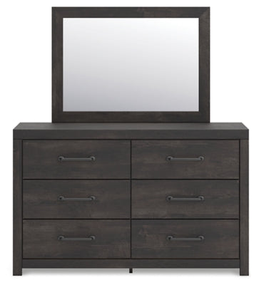 Hollivern Dresser and Mirror - Furniture House (VA)