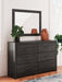 Hollivern Dresser and Mirror - Furniture House (VA)
