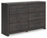 Hollivern Dresser and Mirror - Furniture House (VA)