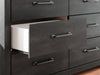 Hollivern Dresser and Mirror - Furniture House (VA)