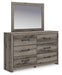 Graystorm Dresser and Mirror - Furniture House (VA)