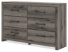 Graystorm Dresser and Mirror - Furniture House (VA)
