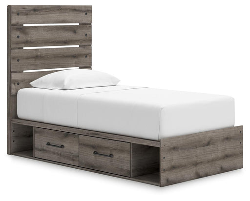 Graystorm Bed with Storage - Furniture House (VA)