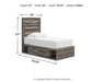 Graystorm Bed with Storage - Furniture House (VA)