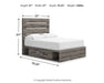 Graystorm Bed with Storage - Furniture House (VA)