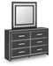 Zuraleus Dresser and Mirror - Furniture House (VA)