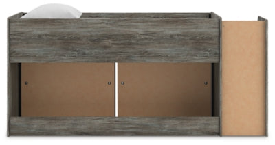 Frandern Loft Bed with Bookcase Storage - Furniture House (VA)