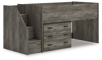 Frandern Loft Bed with Drawer Storage - Furniture House (VA)