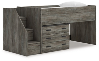 Frandern Loft Bed with Drawer Storage - Furniture House (VA)