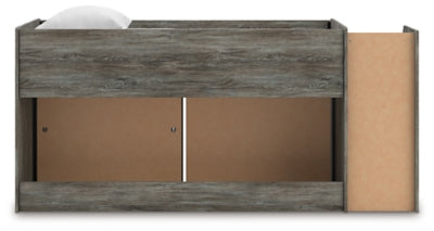 Frandern Loft Bed with Bookcase and Drawer Storage - Furniture House (VA)