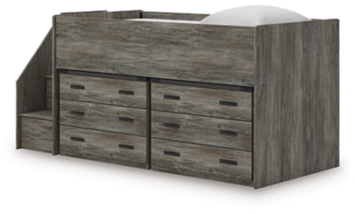 Frandern Loft Bed with Drawer Storage - Furniture House (VA)