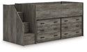 Frandern Loft Bed with Drawer Storage - Furniture House (VA)