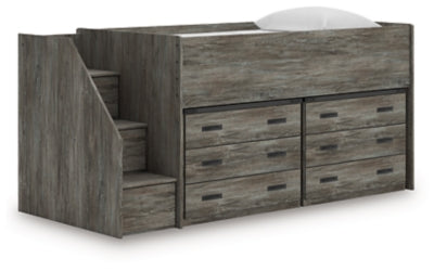 Frandern Loft Bed with Drawer Storage - Furniture House (VA)