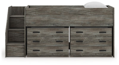 Frandern Loft Bed with Drawer Storage - Furniture House (VA)
