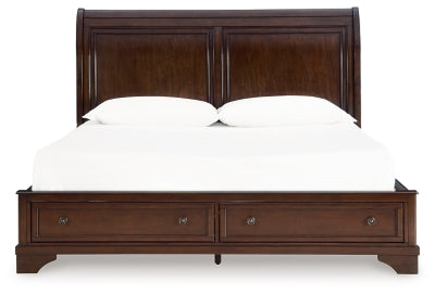 Trellington Sleigh Storage Bed - Furniture House (VA)