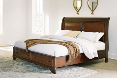 Trellington Sleigh Storage Bed - Furniture House (VA)