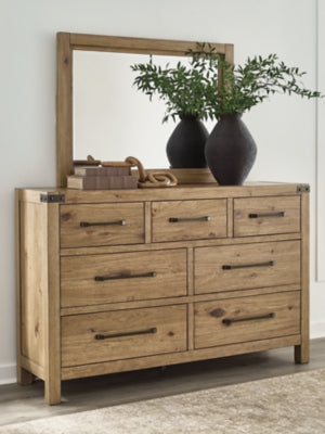 Ridgester Dresser and Mirror - Furniture House (VA)