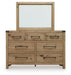 Ridgester Dresser and Mirror - Furniture House (VA)