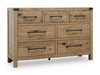 Ridgester Dresser and Mirror - Furniture House (VA)