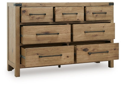 Ridgester Dresser and Mirror - Furniture House (VA)