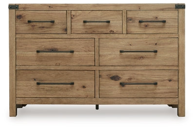 Ridgester Dresser and Mirror - Furniture House (VA)