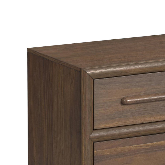 Brisbane Dresser with LED in Brown