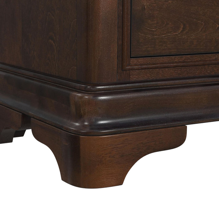 Cameron Cherry Panel Bedroom Set