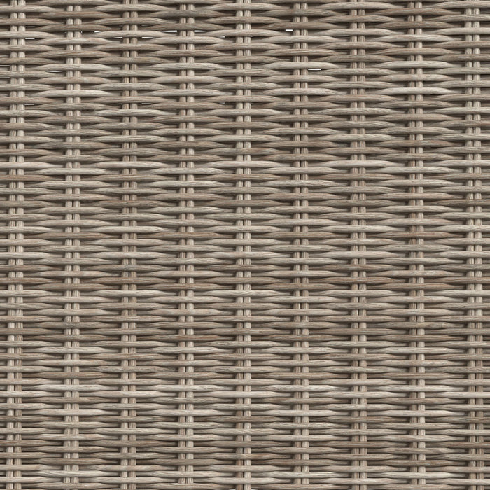 Carmona Swivel Chair - Natural and Olefin Beige