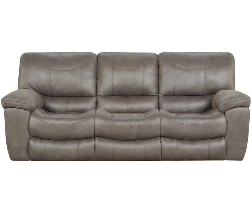 Catnapper Furniture Trent Reclining Sofa in Charcoal