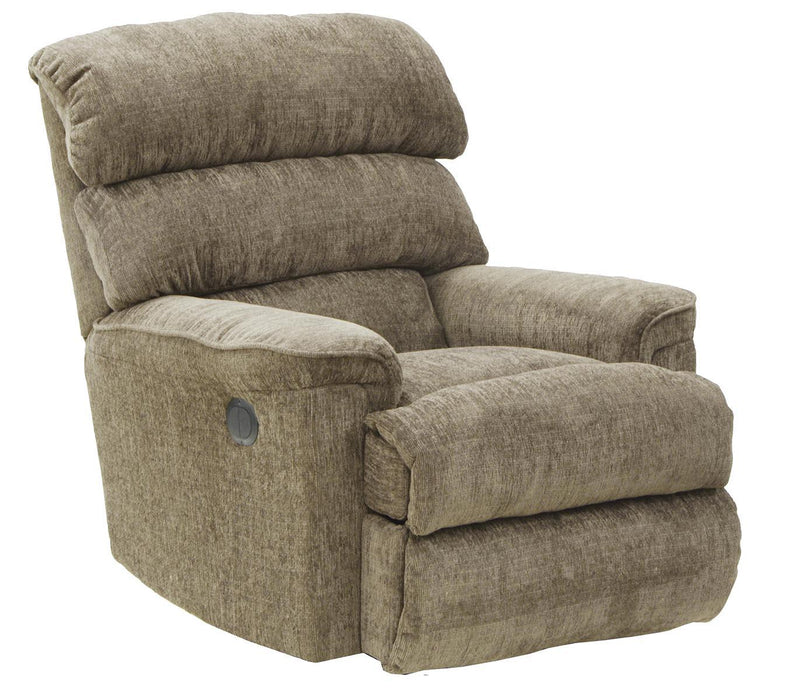 Catnapper Pearson Rocker Recliner in Mocha