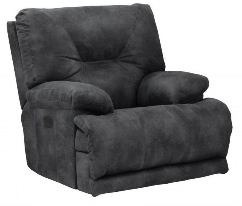 Catnapper Voyager Lay Flat Recliner in Slate
