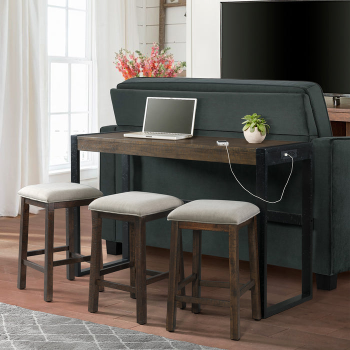 Caesar Occasional Bar Table Single Pack (Table + Three Stools) - Furniture House (VA)
