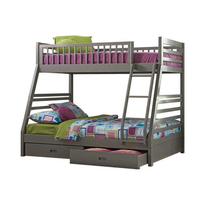 Ashton Twin Over Full 2-drawer Bunk Bed - Furniture House (VA)