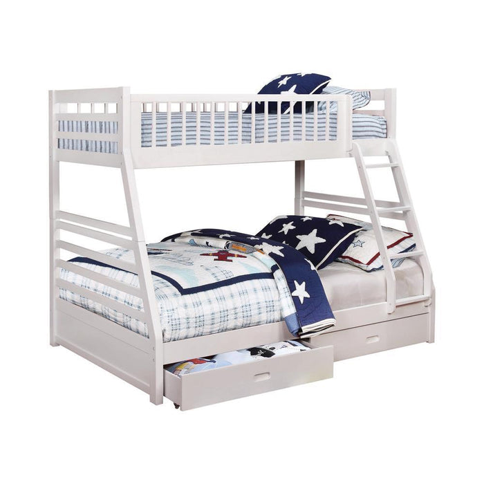 Ashton Twin Over Full 2-drawer Bunk Bed - Furniture House (VA)