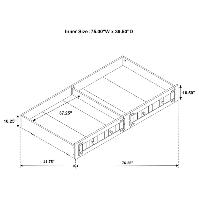 Oakdale Daybed with Trundle - Furniture House (VA)