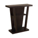 Evanna 2-shelf Console Table Cappuccino - Furniture House (VA)