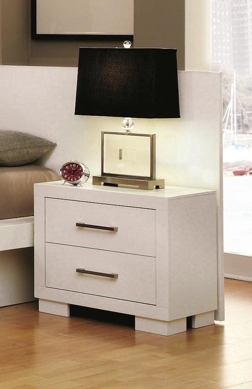 Jessica Nightstand Panels White (Set of 2) - Furniture House (VA)