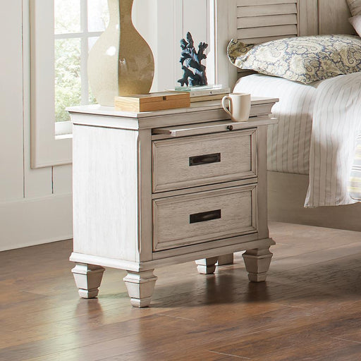Franco 2-drawer Nightstand Antique White - Furniture House (VA)