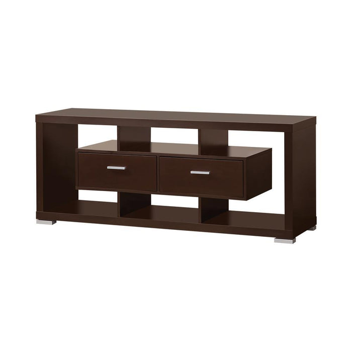 Casey 2-drawer Rectangular TV Console Cappuccino - Furniture House (VA)