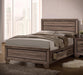 Kauffman California King, E.king, & Queen Panel Bed Washed Taupe - Furniture House (VA)