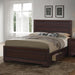 Kauffman California King, Eastren King, & Queen Panel Bed Dark Cocoa - Furniture House (VA)