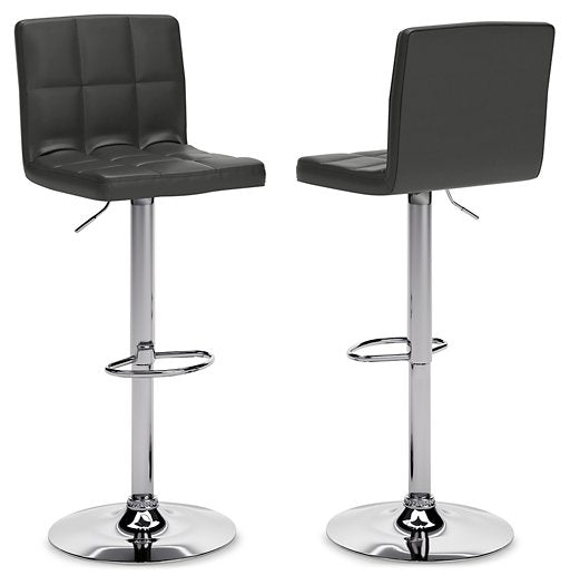 Bellatier Adjustable Height Bar Stool - Furniture House (VA)