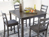 Bridson Counter Height Dining Table and Bar Stools (Set of 5) - Furniture House (VA)