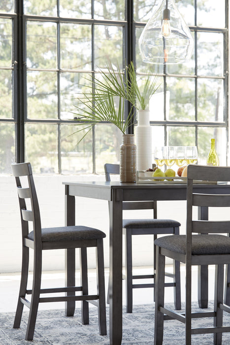 Bridson Counter Height Dining Table and Bar Stools (Set of 5) - Furniture House (VA)