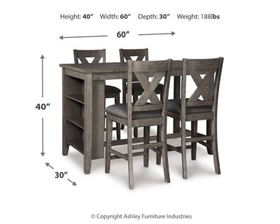 Caitbrook Counter Height Dining Package - Furniture House (VA)